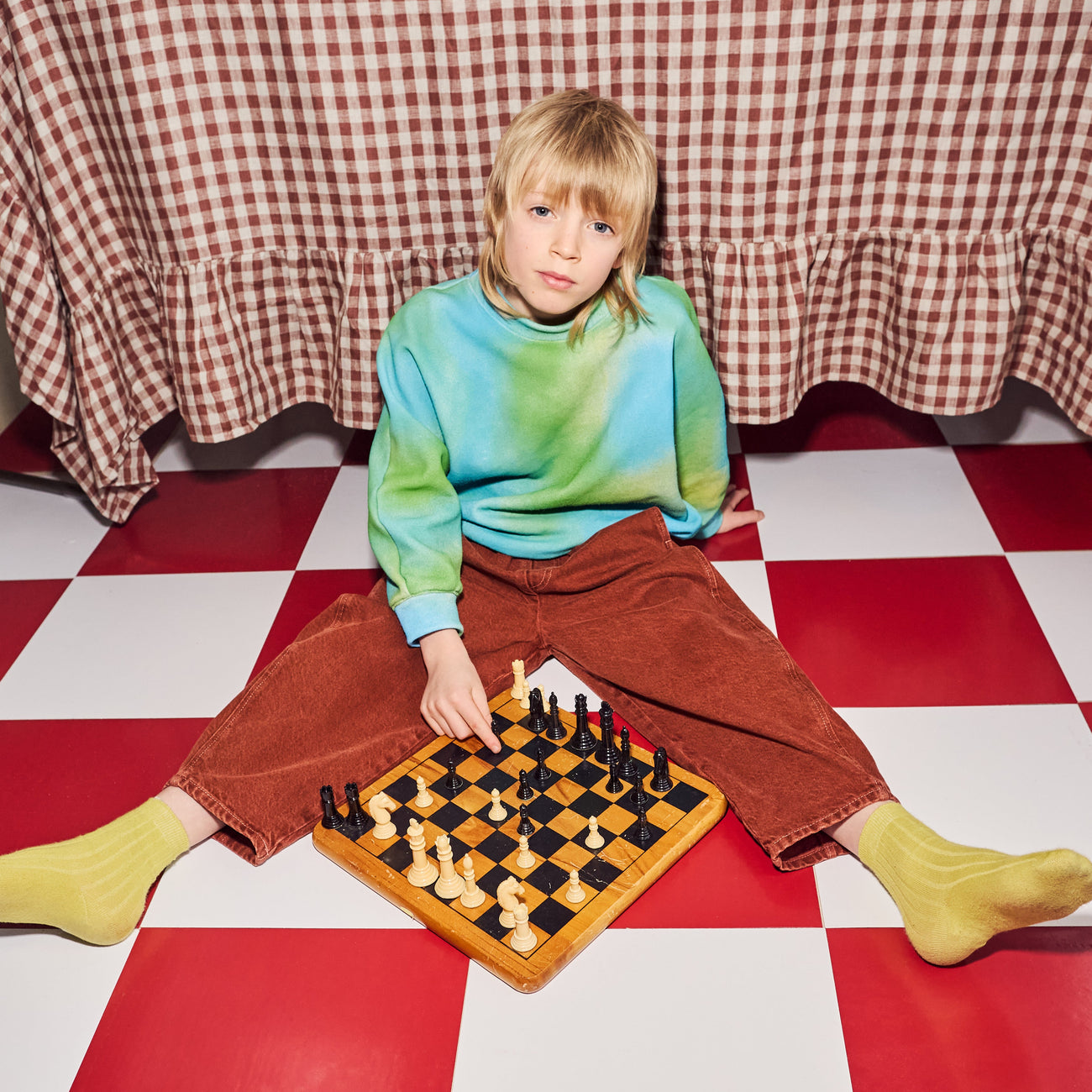 Pebble Bubble Cotton Tie Dye Sweatshirt